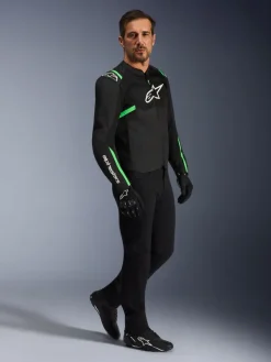 Alpinestars T-Sps Air V2 Motorjas Black/Fluo Green><noscript><img width=