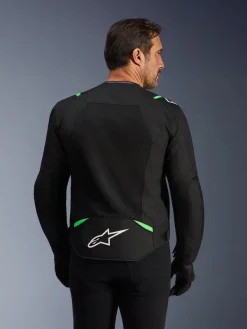 Alpinestars T-Sps Air V2 Motorjas Black/Fluo Green><noscript><img width=