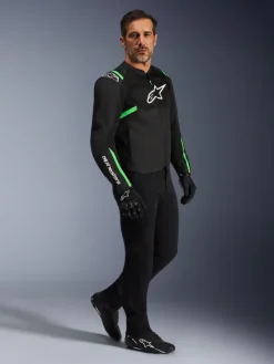 Alpinestars T-Sps Air V2 Motorjas Black/Fluo Green><noscript><img width=