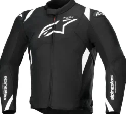 Alpinestars T-Sp 1 V2 Waterproof Motorjas Black White 12> Motorjassen