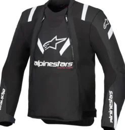 Alpinestars T-Stunt Air Motorjas Black/White 12> Motorjassen