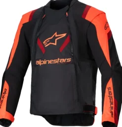 Alpinestars T-Stunt Air Motorjas Black/Red Fluo/Dark Red 1365> Motorjassen