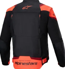 Alpinestars T-Stunt Air Motorjas Black/Red Fluo/Dark Red 1365> Motorjassen