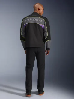Alpinestars Unite Motorjas Black/Asphalt/Violet><noscript><img width=