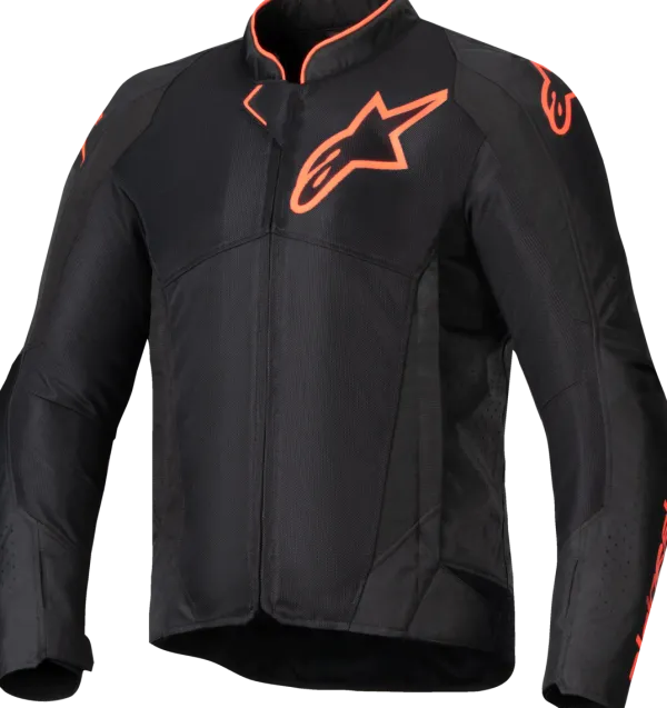Alpinestars Viper Air V4 Motorjas Black Red Fluo 1030> Motorjassen