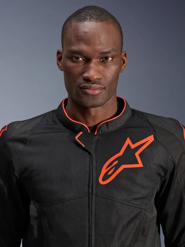 Alpinestars Viper Air V4 Motorjas Black Red Fluo 1030> Motorjassen