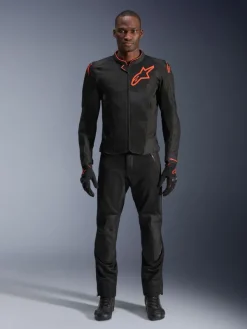 Alpinestars Viper Air V4 Motorjas Black Red Fluo 1030><noscript><img width=