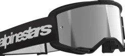 Alpinestars Vision 3 Wordmark Goggle Blue/Mirror Silver> Crossbrillen