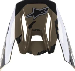 Alpinestars Visor S-M5 - Rover Sand Tangerine Camo Glossy 8049> Vizieren
