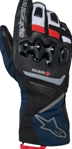 Alpinestars Wt-8 Gore-Tex® Insulated Gloves Black Dark Blue 1267> Motorhandschoenen