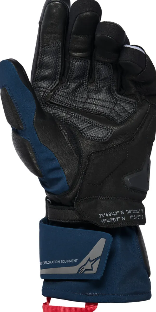 Alpinestars Wt-8 Gore-Tex® Insulated Gloves Black Dark Blue 1267> Motorhandschoenen