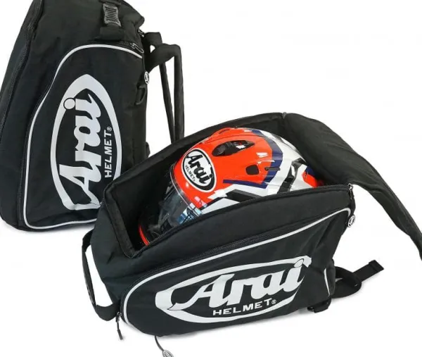 Arai Helmet Backpack Black> Rugzakken