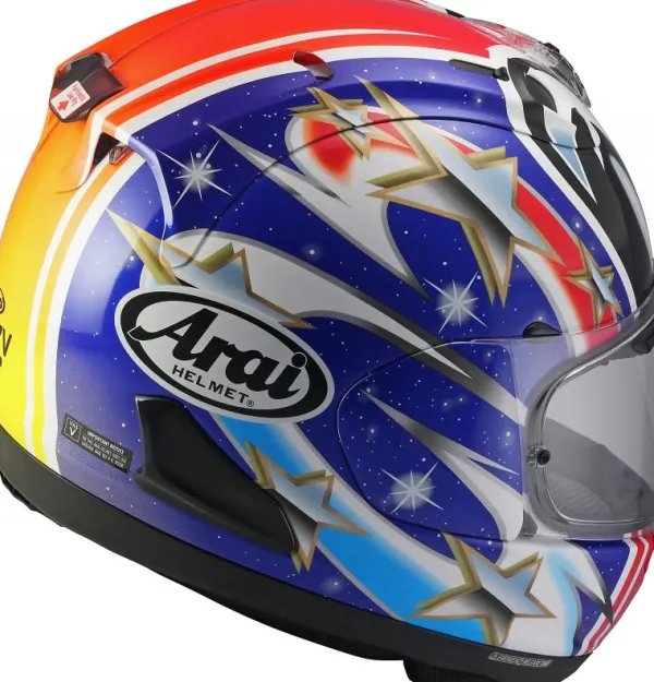 Arai RX-7V EVO Nakano Red> Integraalhelmen|Bluetooth Helmen