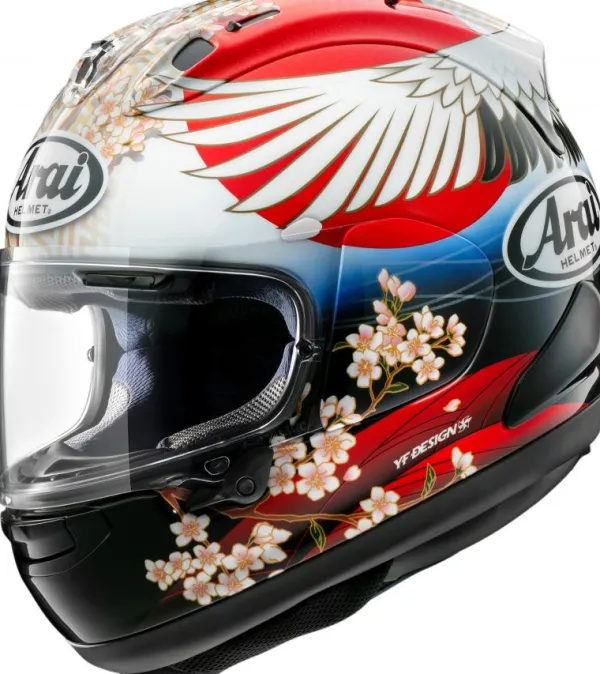 Arai RX-7V EVO Tsubasa> Integraalhelmen|Bluetooth Helmen