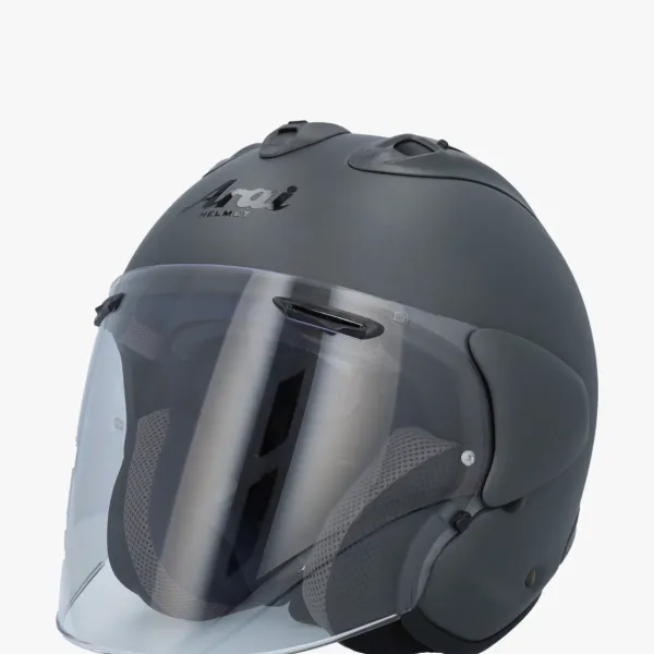 Arai SZ-R EVO Gun Metallic Frost> Jethelmen|Bluetooth Helmen