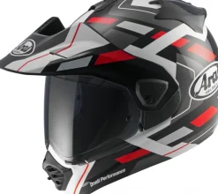 Arai Tour X5 Match Red> Adventure Helmen|Integraalhelmen
