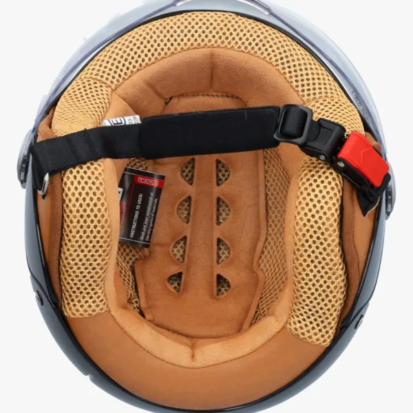Beon B103-D JUNIOR Zwart> Kinder Scooterhelmen