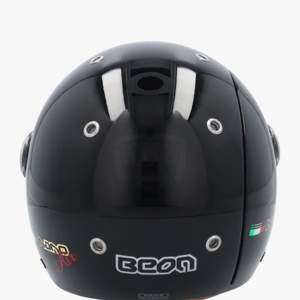 Beon B103-D JUNIOR Zwart> Kinder Scooterhelmen
