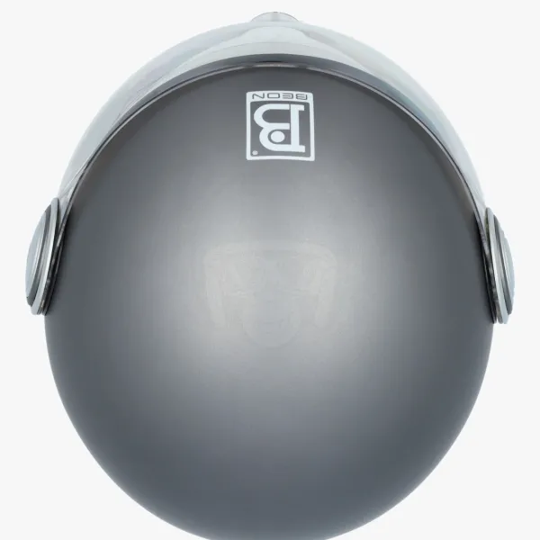 Beon B110 Mat Titanium>DAMES Jethelmen|Dames Scooterhelmen