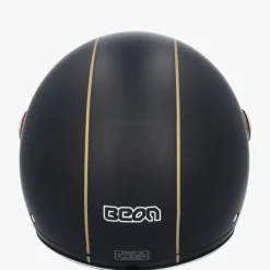 Beon B120 Matt Zwart>DAMES Jethelmen|Helmen Met Zonnevizier