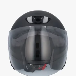 Beon B217 Matt Zwart>DAMES Jethelmen|Dames Scooterhelmen