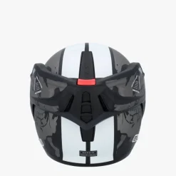 Beon B707 SKULL Zwart/Wit><noscript><img width=
