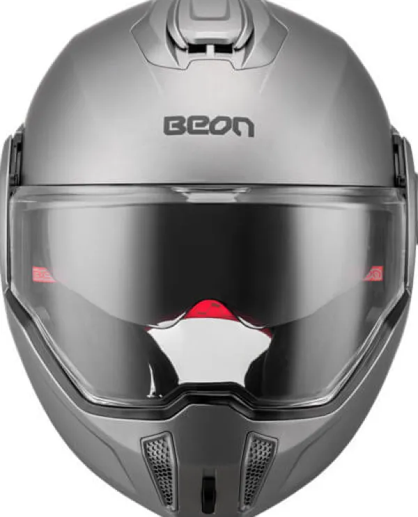 Beon B109 Stradale Mat Titanium> Systeemhelmen|Helmen Met Zonnevizier