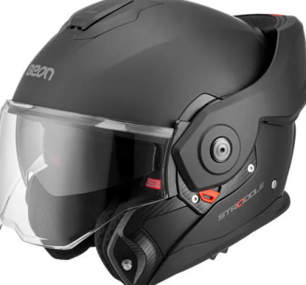 Beon B109 Stradale Mat Zwart> Systeemhelmen|Helmen Met Zonnevizier