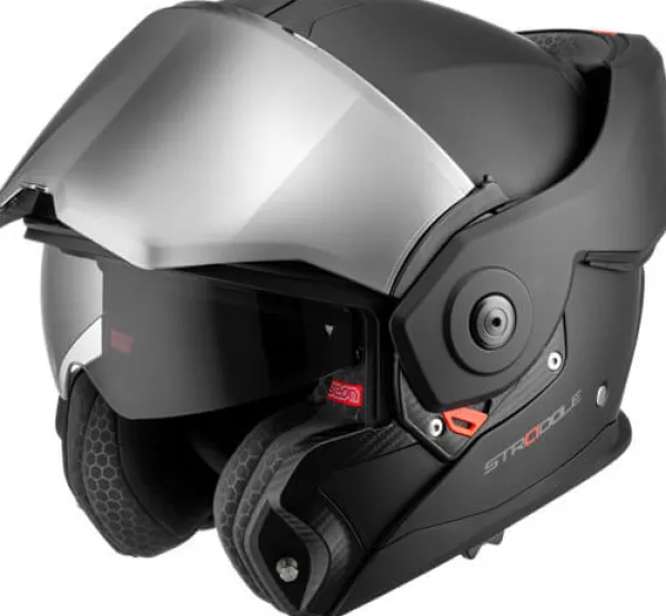 Beon B109 Stradale Mat Zwart> Systeemhelmen|Helmen Met Zonnevizier
