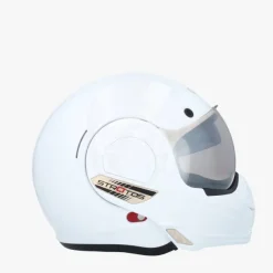 Beon B707 Stratos Wit> Systeemhelmen|Helmen Met Zonnevizier