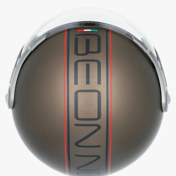 Beon Design-B Luxe Brons>DAMES Vespa Helmen|Jethelmen