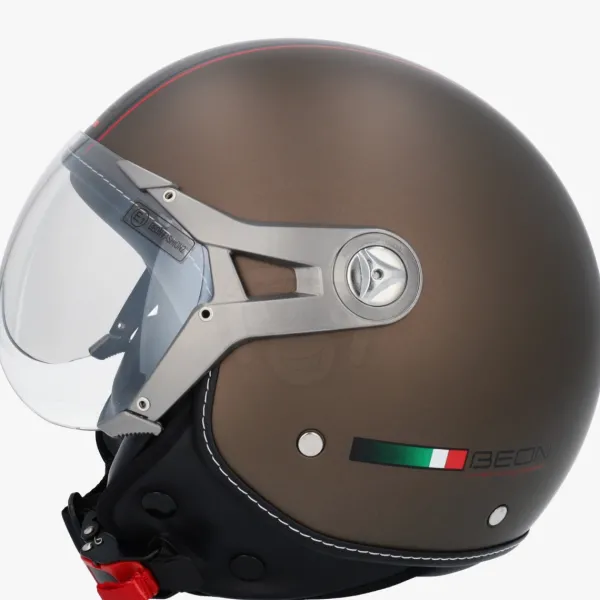 Beon Design-B Luxe Brons>DAMES Vespa Helmen|Jethelmen