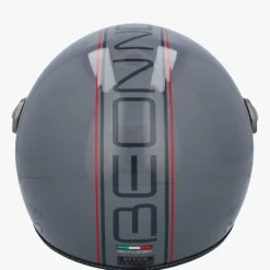 Beon Design-B Luxe Nardo Grey>DAMES Vespa Helmen|Jethelmen