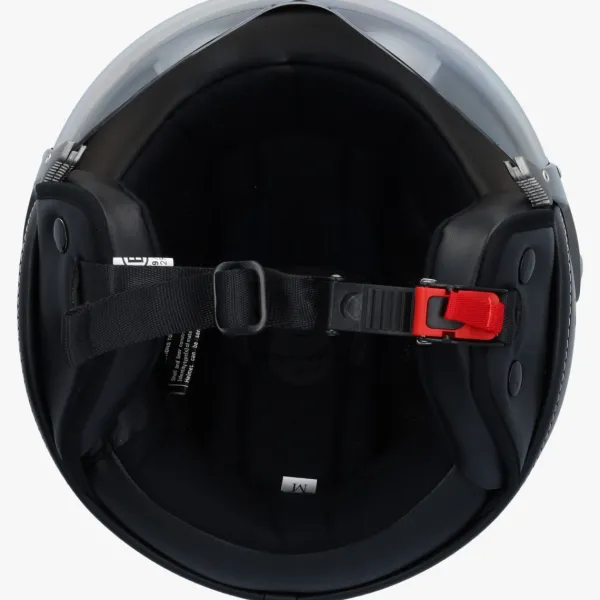 Beon Design-B Luxe Titanium>DAMES Vespa Helmen|Jethelmen