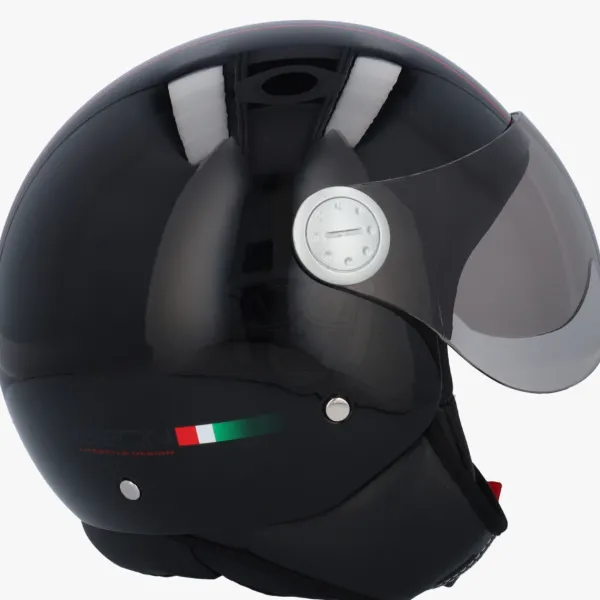Beon Design zwart>DAMES Vespa Helmen|Jethelmen