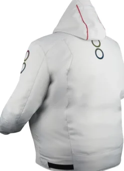 Bering Warwick KS Motorjas Light Grey/Red> Motorjassen