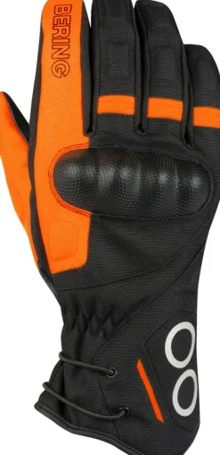 Bering Zephyr Gloves Grey/Orange> Motorhandschoenen