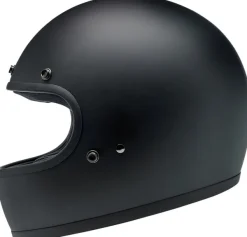 Biltwell Gringo Flat Black> Retro Helmen|Integraalhelmen