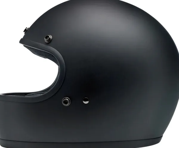 Biltwell Gringo Flat Black> Retro Helmen|Integraalhelmen