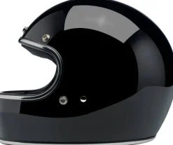 Biltwell Gringo Gloss Black> Retro Helmen|Integraalhelmen