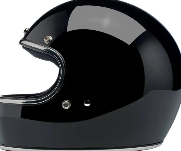 Biltwell Gringo Gloss Black> Retro Helmen|Integraalhelmen