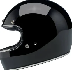 Biltwell Gringo Gloss Black> Retro Helmen|Integraalhelmen