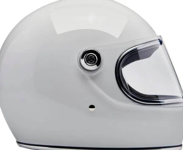 Biltwell Gringo S Gloss White> Retro Helmen|Integraalhelmen