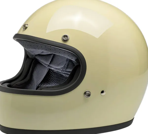 Biltwell Gringo Vintage White> Retro Helmen|Integraalhelmen