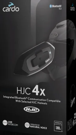 Cardo HJC 4X> Headsets