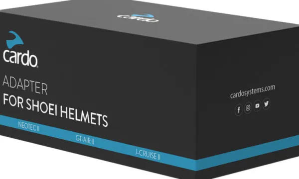 Cardo Packtalk Adapter Shoei> Headsets