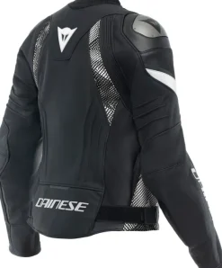 Dainese Avro 5 Leather Jacket Women Motorjas Black/Black/White> Motorjassen
