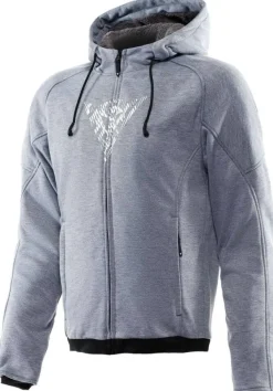 Dainese Bovisa Safety Motorhoodie Grey-Melange/Black N42><noscript><img width=