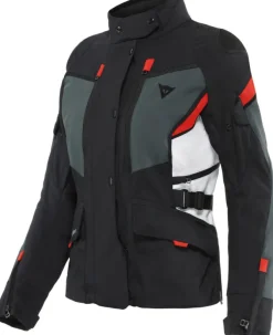 Dainese Carve Master 3 Gore-Tex Lady Motorjas Black/Ebony/Lava Red 06C> Motorjassen
