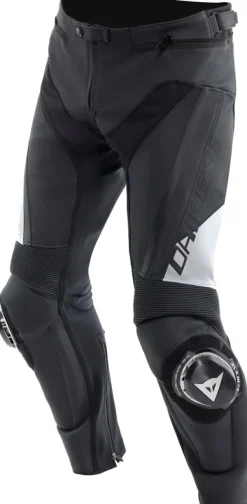 Dainese Delta 4 Leather Pants Motorbroek Black/White> Motorbroeken